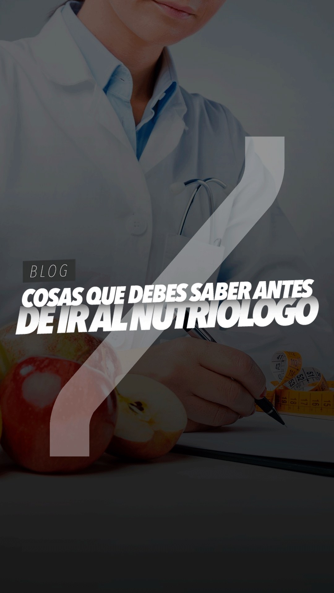 Cosas que debes saber antes de ir al nutriólogo