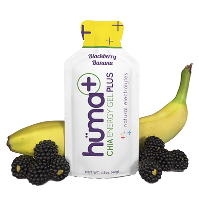 Huma Plus Chia Energy Gel Blackberry Banana 42gr c/24 pz
