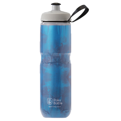 Polar Bottle Sport Insulated Fly Dye 24 oz Electric Blue