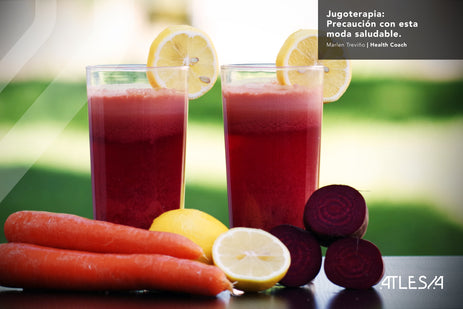 Jugoterapia: Precaución con esta moda saludable.