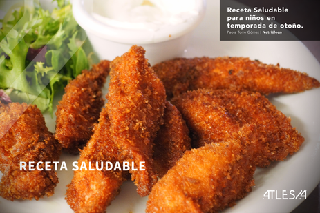 Receta Saludable para niños en temporada de otoño