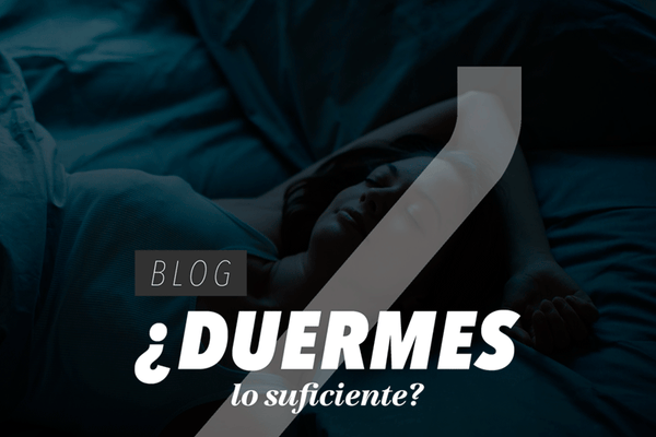 ¿Duermes lo suficiente?