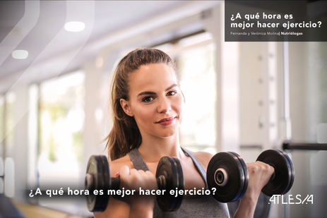 ¿A qué hora es mejor hacer ejercicio?