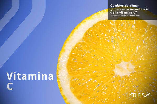 Cambios de clima: ¿Conoces la importancia de la vitamina c?