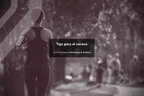 TIPS PARA EL VERANO