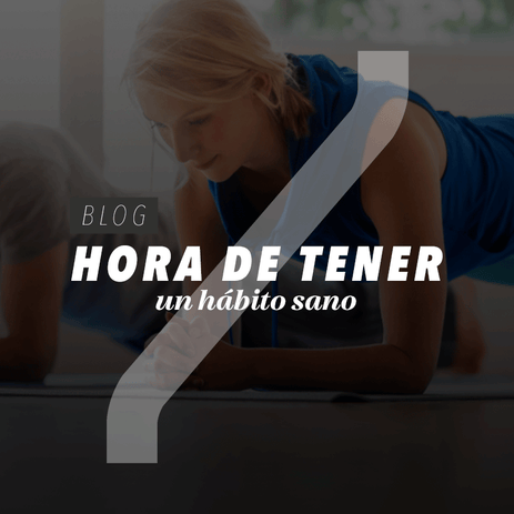 Hora de tener un hábito sano