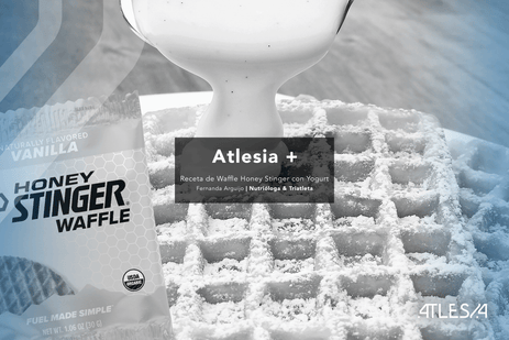 Receta: Waffle Honey Stinger con yogurt