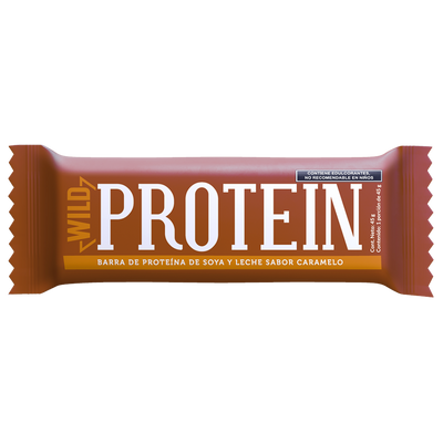 Wild Protein Barra de Proteína 45gr Caramelo