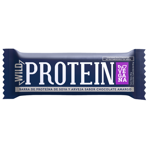 Wild Protein Barra de Proteína 45gr Chocolate Amargo
