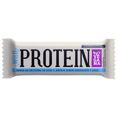 Wild Protein Barra de Proteína 45gr Chocolate y Coco