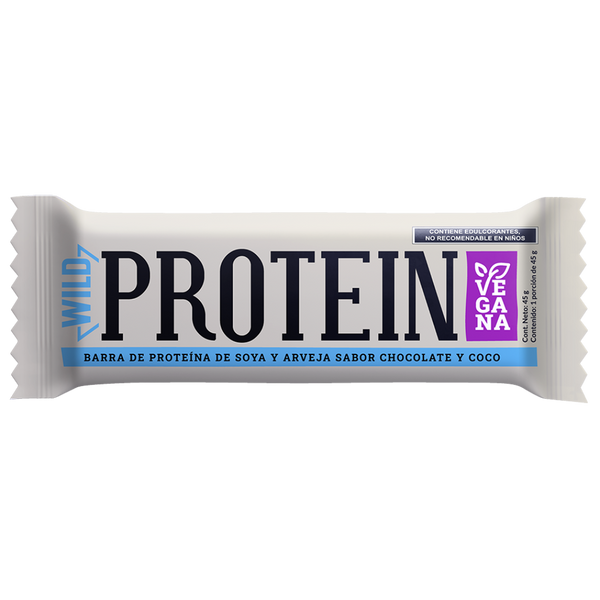 Wild Protein Barra de Proteína 45gr Chocolate y Coco