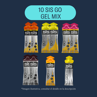 SIS Go Isotonic Gel Mix c/10 pz