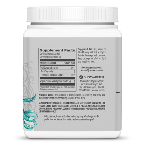 Sunwarrior Active Creatine 300gr Sin sabor