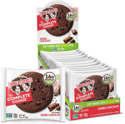 Lenny & Larrys The Complete Cookie Double Chocolate 113gr c/12 pz