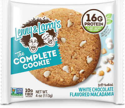 Lenny & Larrys The Complete Cookie White Chocolaty Macadamia 113gr