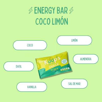 Kuups Barra Snack Key Lime Pie 50gr c/10 pz