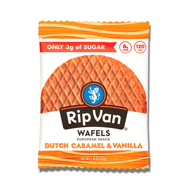 Rip Van Wafels 33gr Dutch Caramel & Vanilla