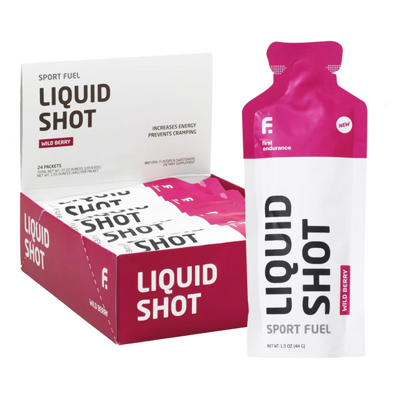 First Endurance Liquid Shot 44gr Wild Berry c/24 pz