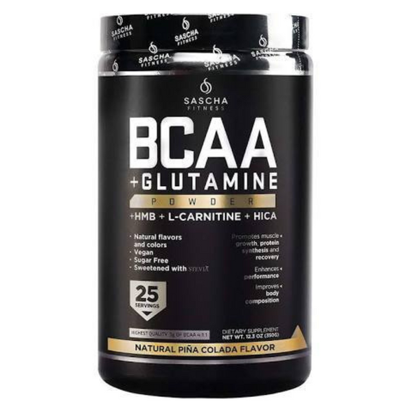 Sascha Fitness BCAA Piña Colada 350grs