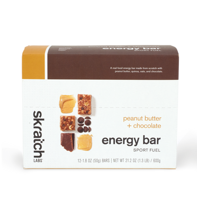 Skratch Labs Energy Bars Peanut Butter & Chocolate 50gr c/12 pz