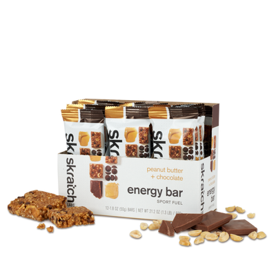 Skratch Labs Energy Bars Peanut Butter & Chocolate 50gr c/12 pz