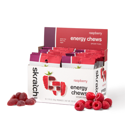 Skratch Labs Energy Chews Raspberry 50gr c/10 pz