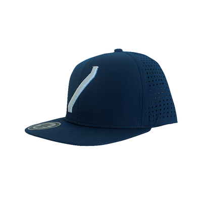 Gorra Snapback Plana Atlesia Swoosh Navy