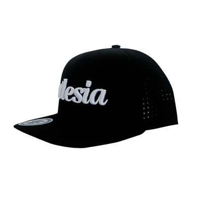 Gorra Snapback Plana Atlesia Signature Negra