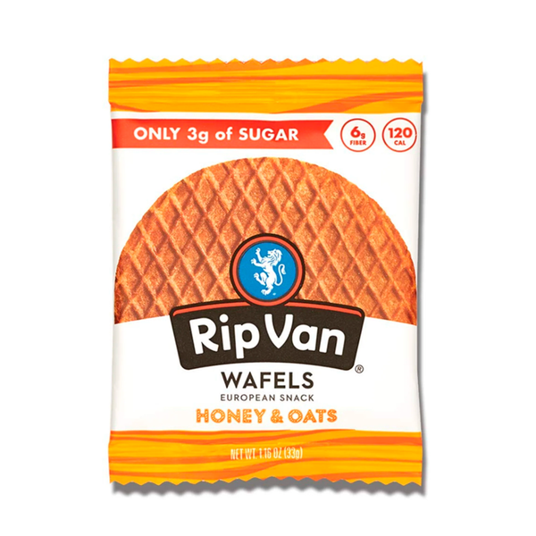 Rip Van Wafels 33gr Honey & Oats