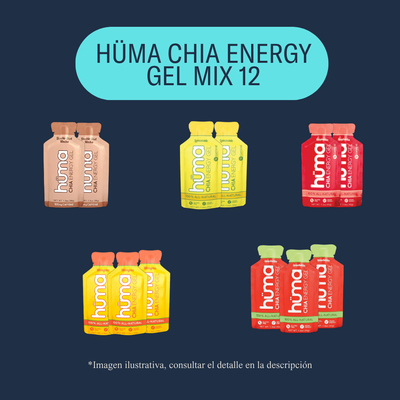 Huma Chia Energy Gel Mix c/12 pz