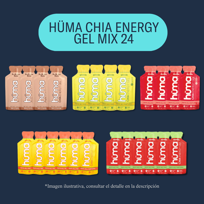 Huma Chia Energy Gel Mix c/24 pz