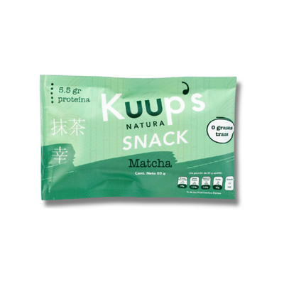 Kuups Barra Snack Matcha 50gr