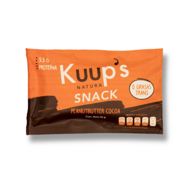 Kuups Barra Snack Peanut Butter Cocoa 50gr