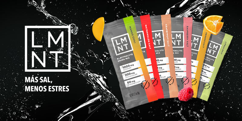 LMNT banner móvil