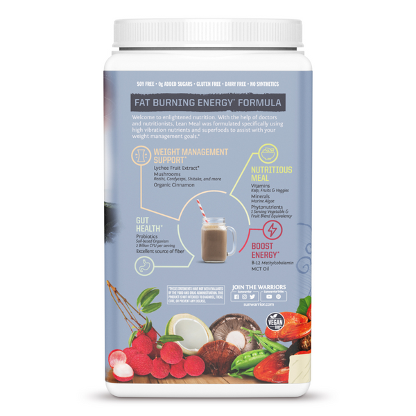 Sunwarrior Lean Meal 720 gr Snickerdoodle