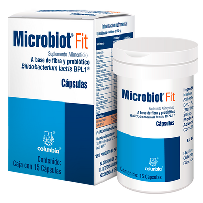 Microbiot Fit 15 cápsulas
