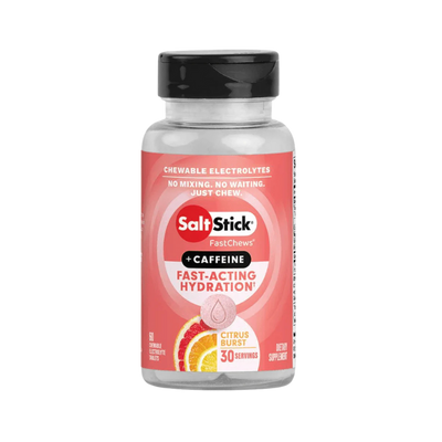 SaltStick FastChews c/60 Citrus Burst + Caffeine