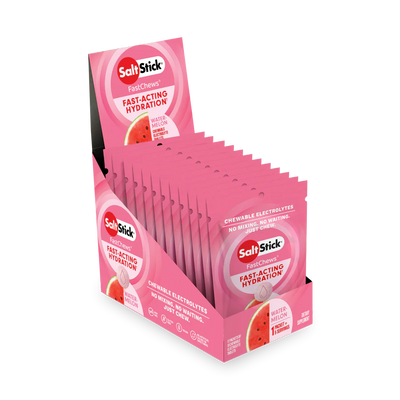 SaltStick FastChews c/10 c/12 pz Watermelon