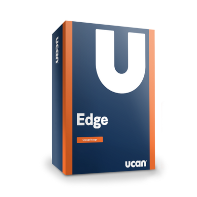 UCAN Edge Gel 53gr Naranja c/12 pz