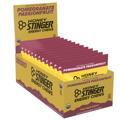 Honey Stinger Chews Pomegranate 50gr c/12 pz