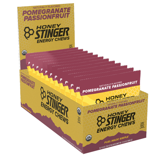 Honey Stinger Chews Pomegranate 50gr c/12 pz