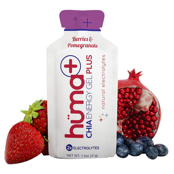 Huma Plus Chia Energy Gel Berries & Pomegranate 41gr c/24 pz