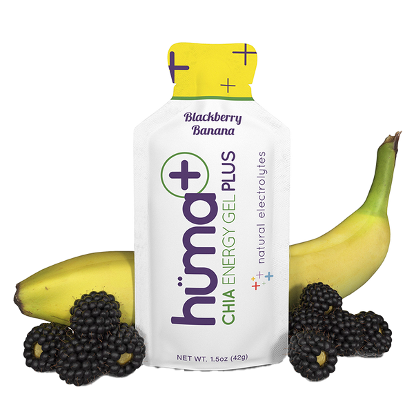 Huma Plus Chia Energy Gel Blackberry Banana 42gr c/24 pz