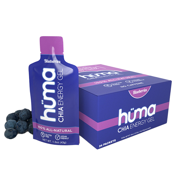 Huma Chia Energy Gel Blueberries 43gr c/24 pz
