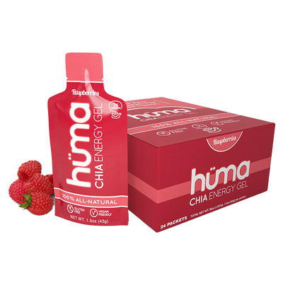 Huma Chia Energy Gel Raspberries 42gr c/24 pz