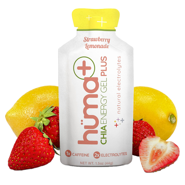 Huma Plus Chia Energy Gel Strawberry Lemonade 44gr c/24 pz