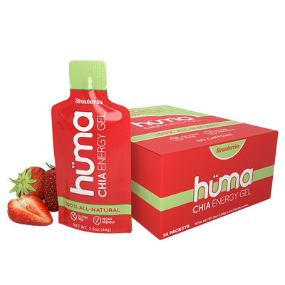 Huma Chia Energy Gel Strawberries 44gr c/24 pz
