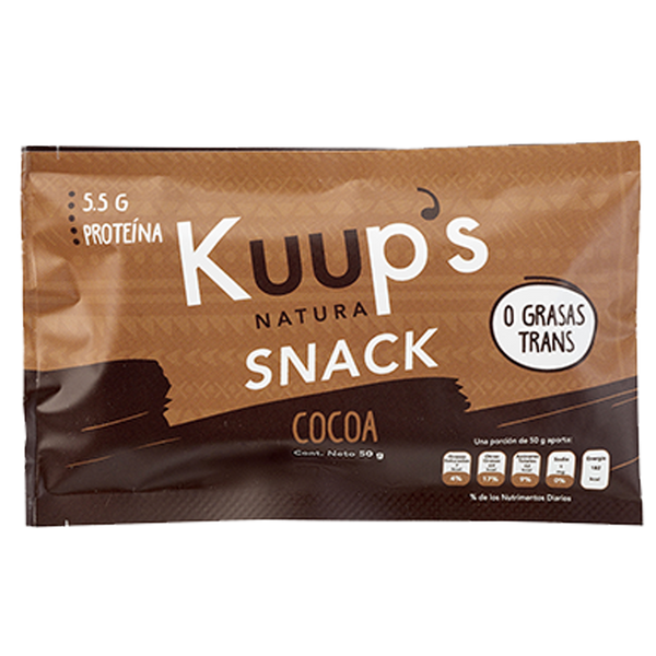 Kuups Barra Snack Cocoa 50gr