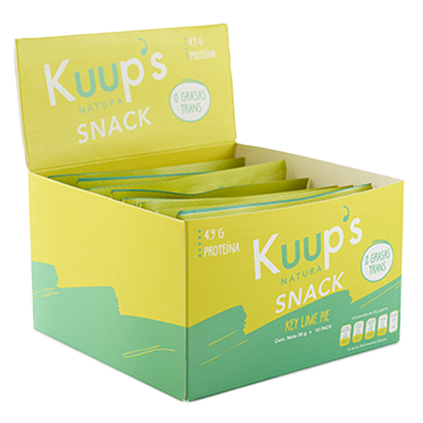 Kuups Barra Snack Key Lime Pie 50gr c/10 pz