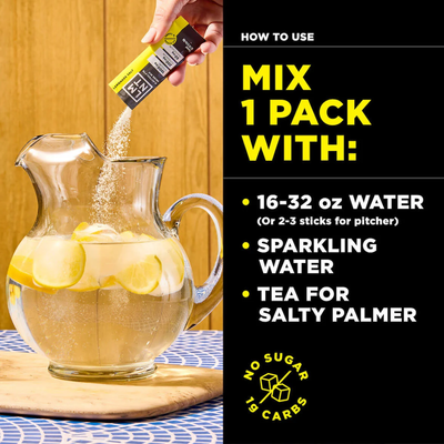 LMNT Electrolyte Drink Mix 6g Lemonade